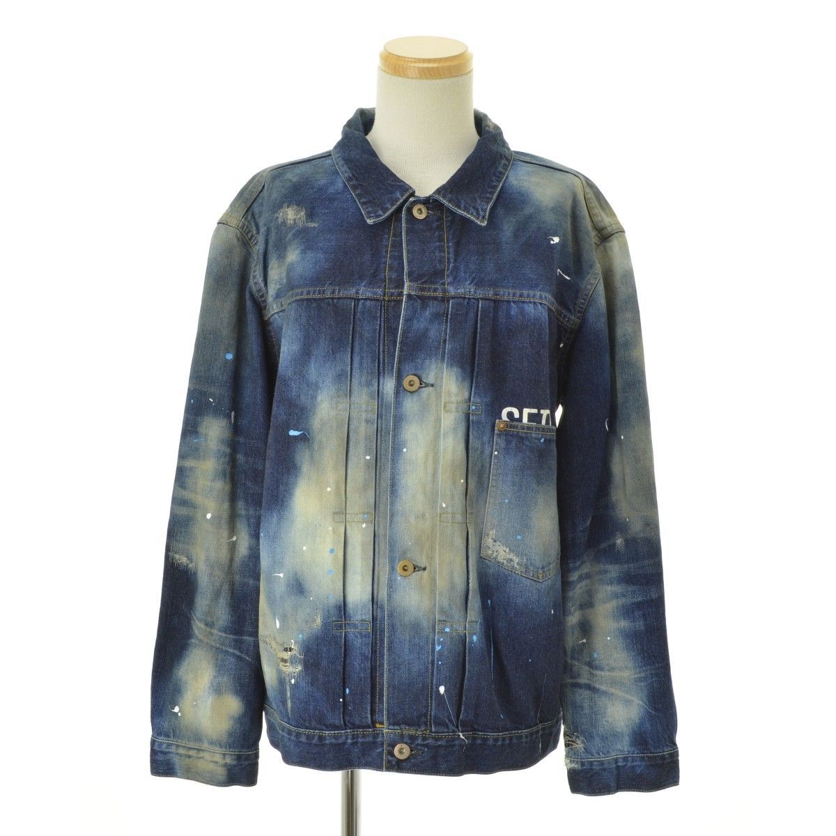 SEQUEL denim jacket XL fragment design SEQUEL×fragment design 藤原