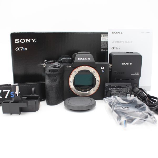 ほぼ SONY ソニー フルサイズ ミラーレス一眼カメラ α7SIII ボディILCE-7SM3 ♯73006