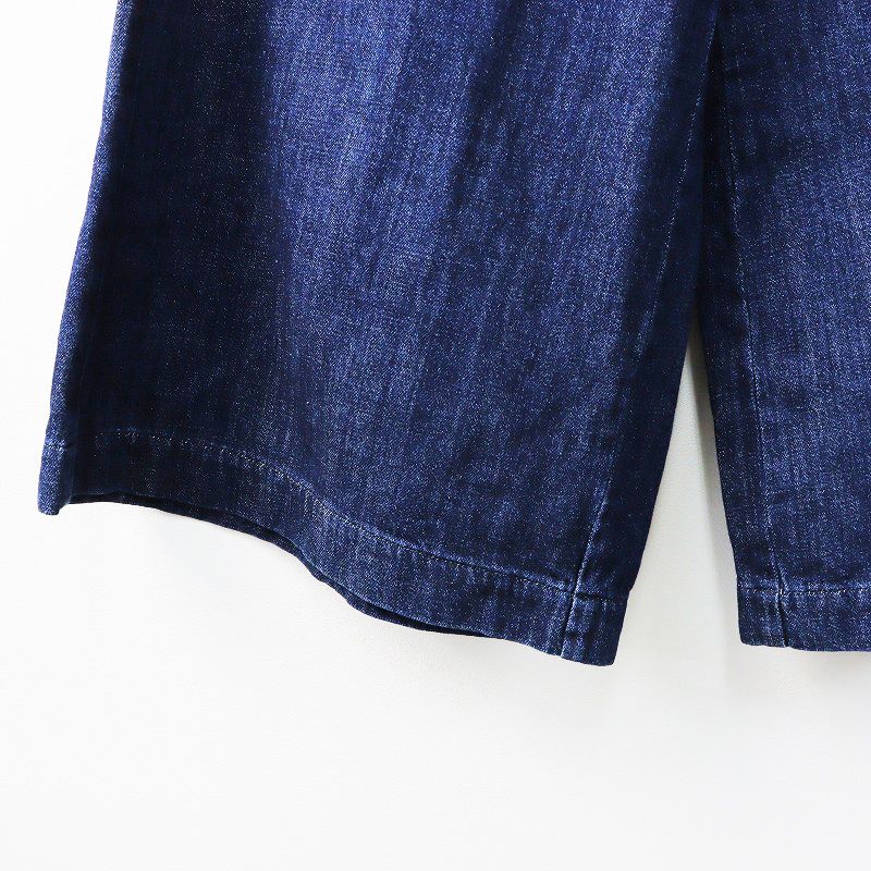 コットンハウスアヤ Cotton House Aya インディゴ デニム ワイド