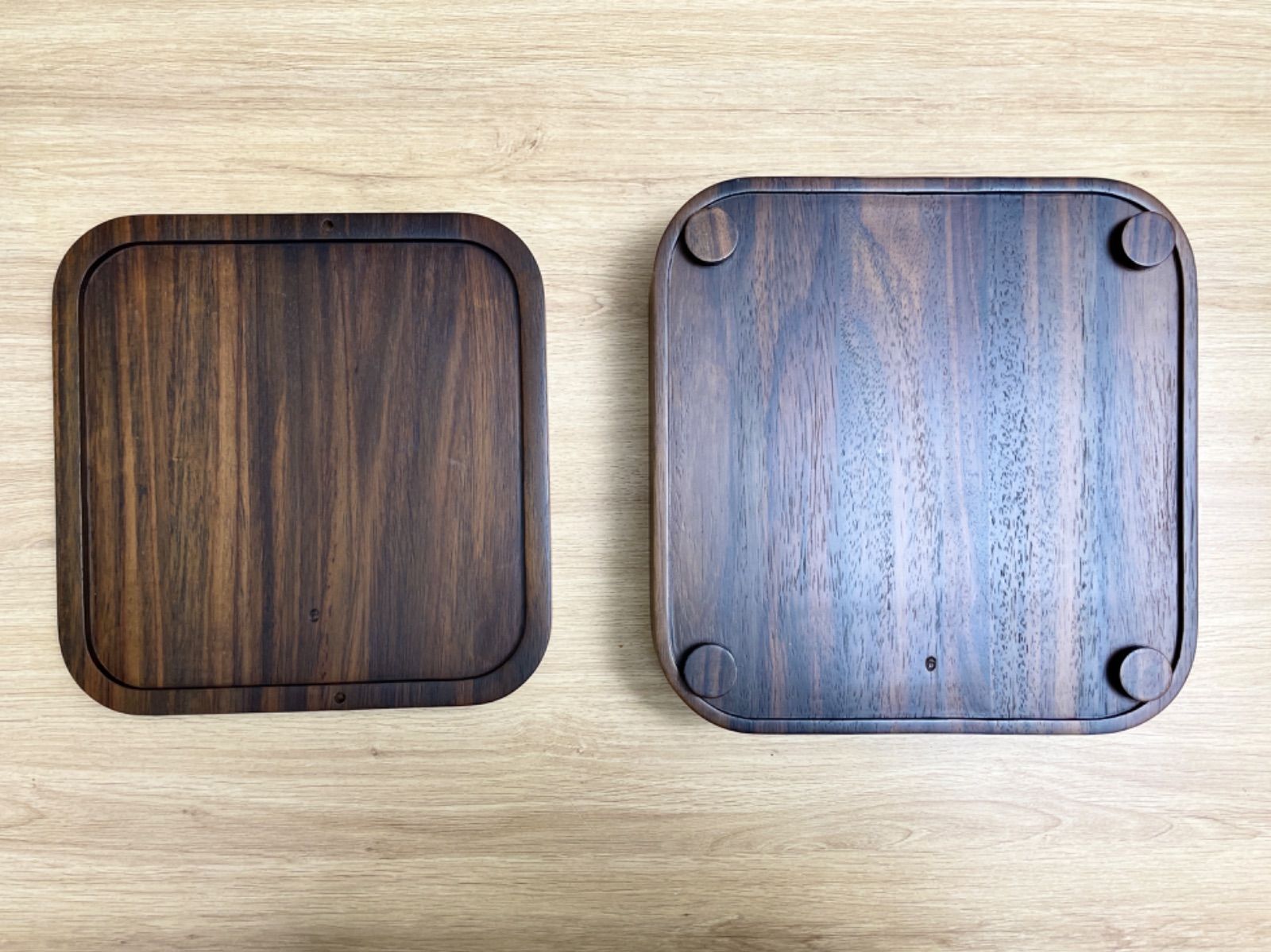 C-11248 HERMES エルメス ウッドボックス 木製 インテリア 小物入れ