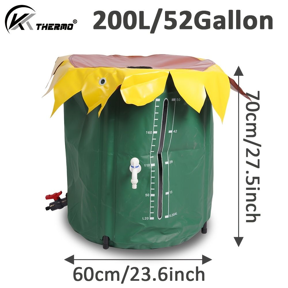PVC 折りたたみ式水貯蔵バケツ