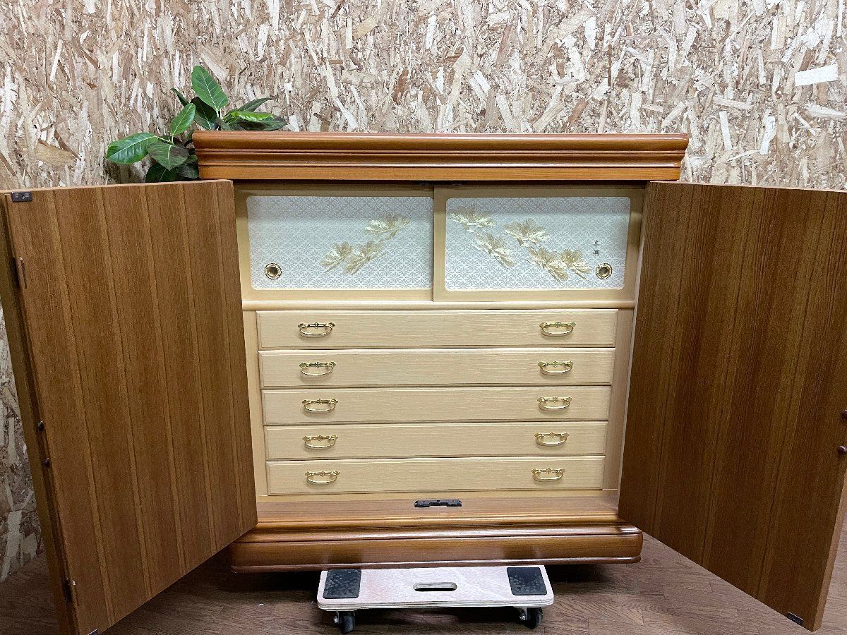 府中家具 桐箪笥 洋服タンス 伝統工芸師 皿田卓人作