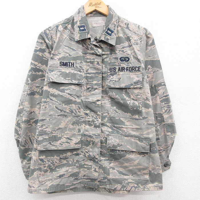 古着 長袖 ミリタリー ジャケット レディース 00s USエアフォース 
