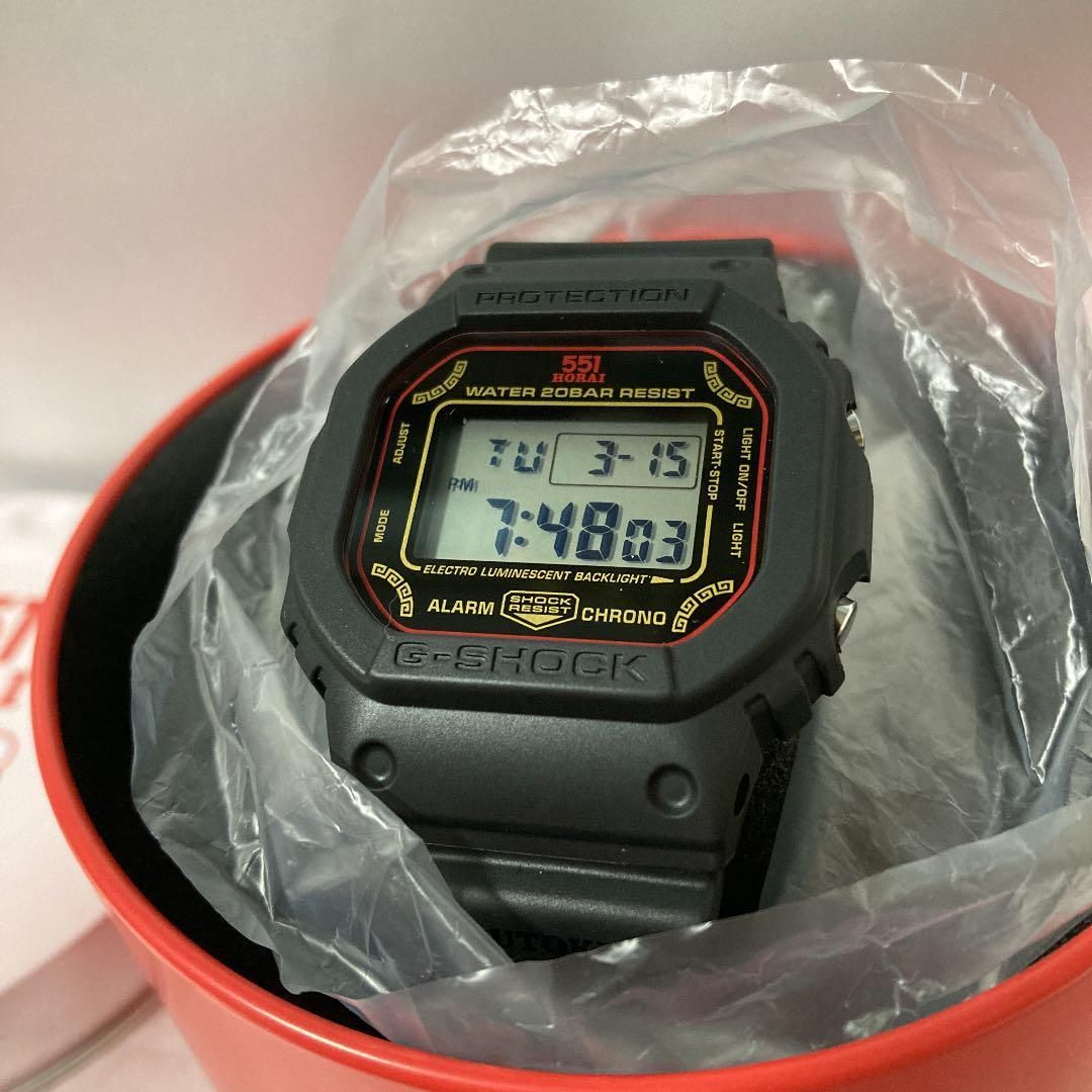 未使用 送料無料 G SHOCK カシオ 551蓬莱 75周年 DW 5600 - メルカリ