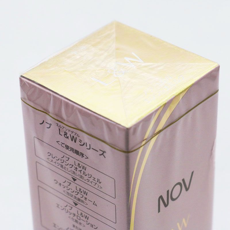 新品未開封 NOV ノブ L&W エンリッチミルク 乳液 80ml ※箱凹みあり CR7 