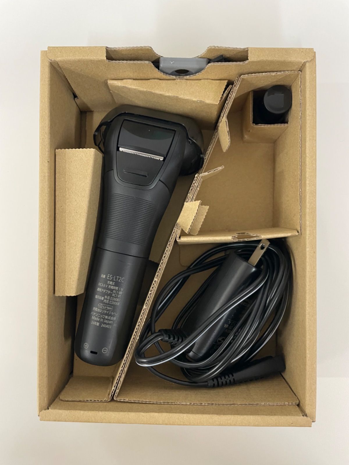 美品 Panasonic メンズ電気シェーバー ES-LT2C-K K678 - メルカリ