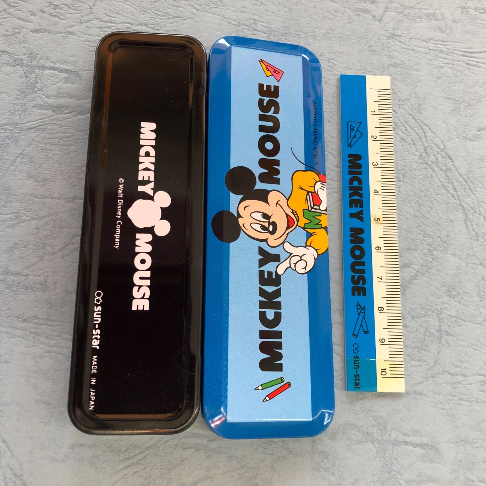当時物 ディズニー ミッキーマウス 希少 ミニ文具セット カード28枚