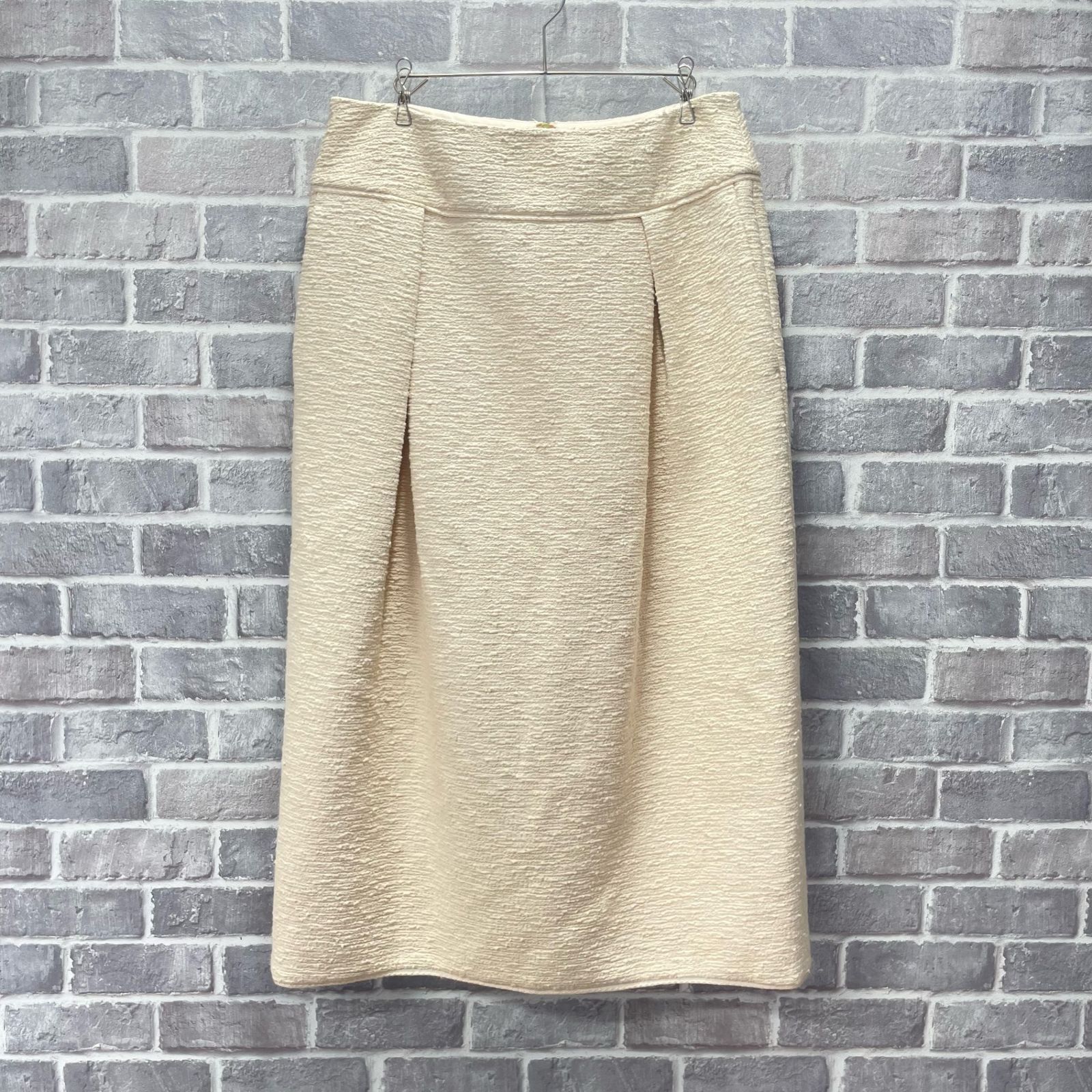 Drawer ベージュ タックスカート