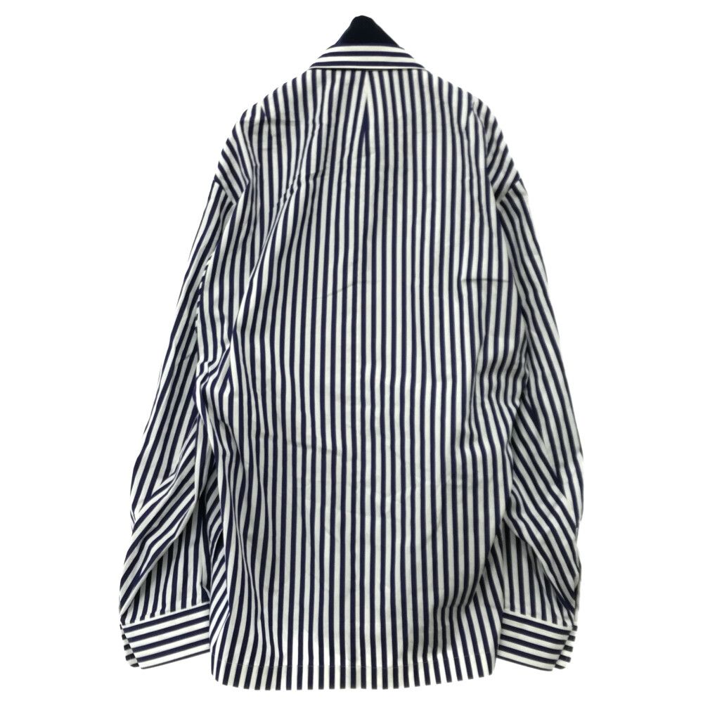 sacai 23ss chalk stripe jacket Sacai Luck Light Blue Zebra Striped
