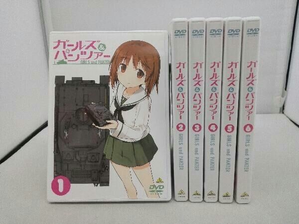 DVD [全6巻セット]ガールズ&パンツァー 1~6 - メルカリ