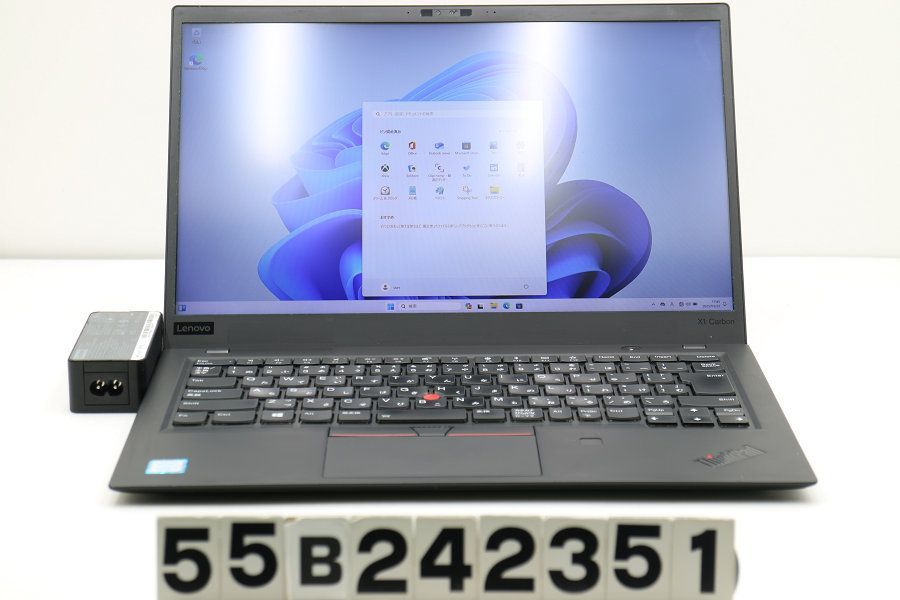 Lenovo ThinkPad X1 Carbon 6th Gen Core i5 8250U 1.6GHz/8GB/256GB(SSD)/14W/FHD(1920x1080)/Win11 【55B242351】