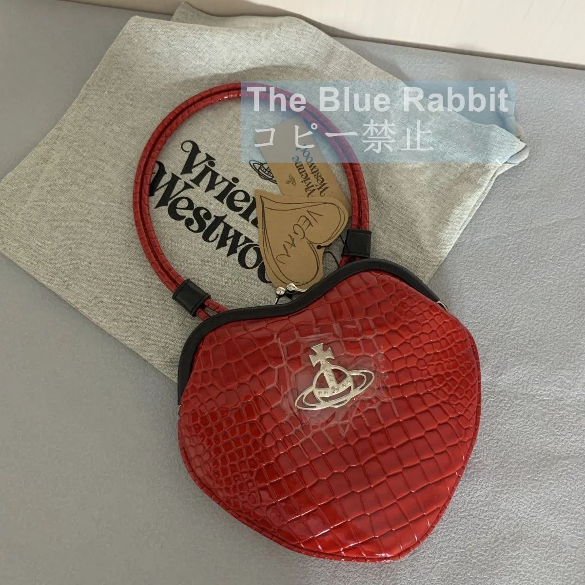 値下！！ Vivienne Westwood ヴィヴィアンウエストウッド ハンドバッグ 赤 Belle Heart Frame Purse 財布 レッド