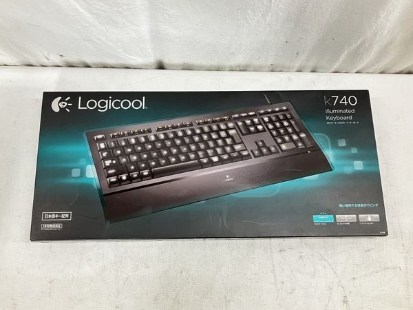 動作保証】 Logicool K740 イルミネート キーボード ロジクール PC周辺 