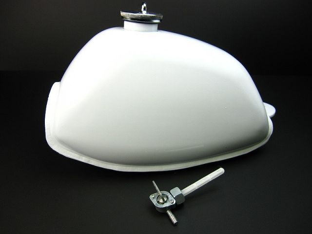 4Lモンキー燃料タンクホワイト(4Lフレーム用) - メルカリ