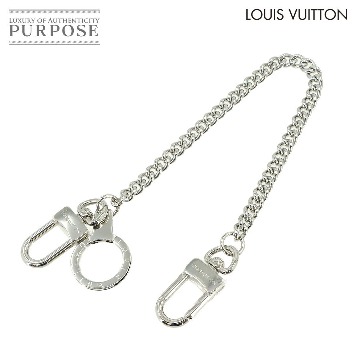 新品 未使用 ルイ ヴィトン LOUIS VUITTON ウォレットチェーン 財布用 チェーン シルバー Wallet Chain 90244659  - メルカリ