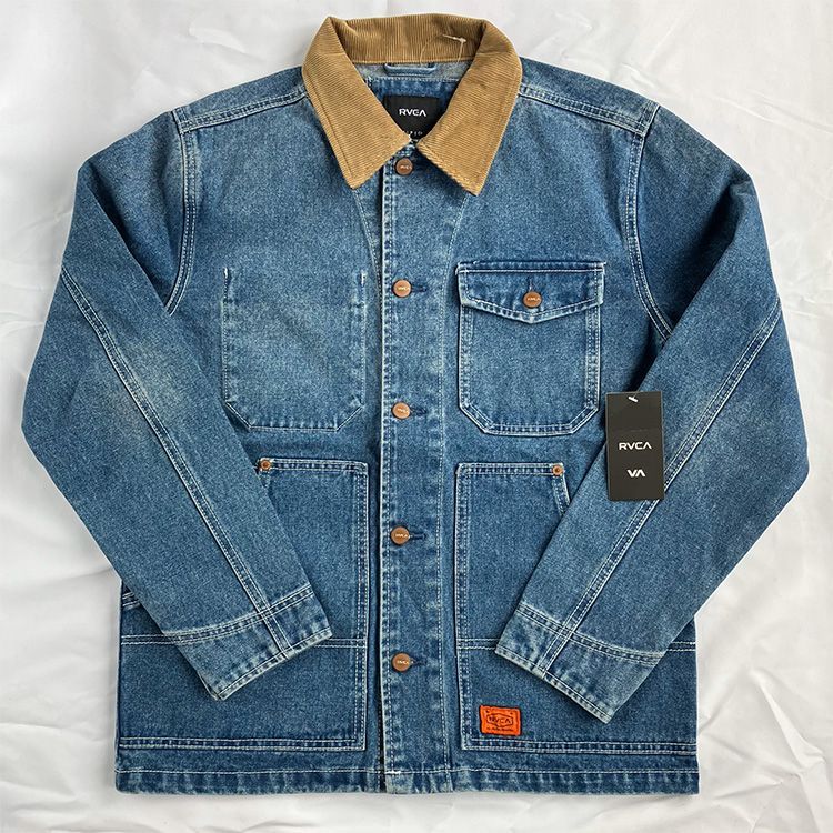 ルーカ RVCA rvca デニム S サイズ カバーオール デニムジャケット 