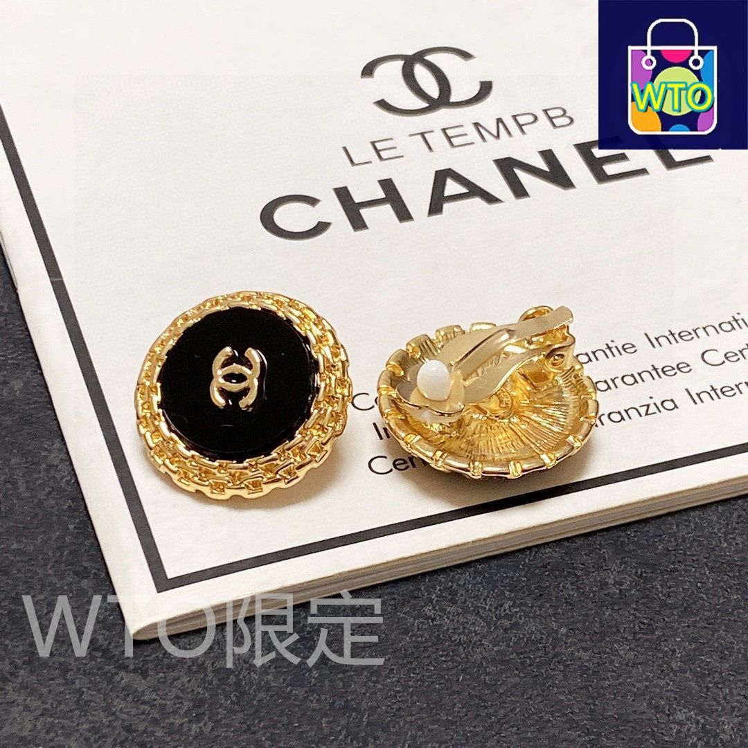 今日特価】CHANEL ノンピアス イヤクリップ（ダブル C ロゴ