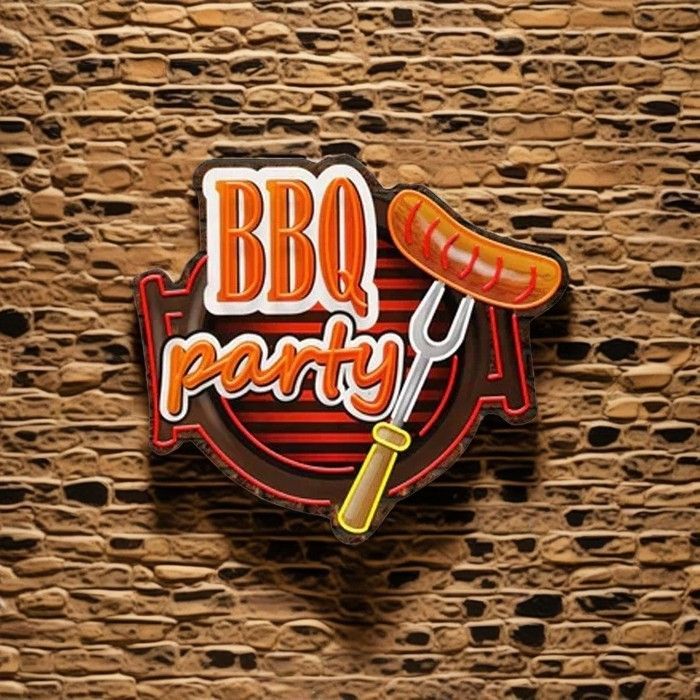 ネオンサイン ネオンイト ネオン管 おしゃれ LED ネオン看板 BBQ バーベキュー 照明 D686