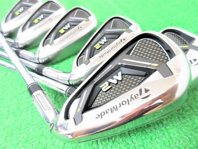 テーラーメイド M2 2017 アイアンセット 6本 #5-Pw REAX-STEEL90(S) JP