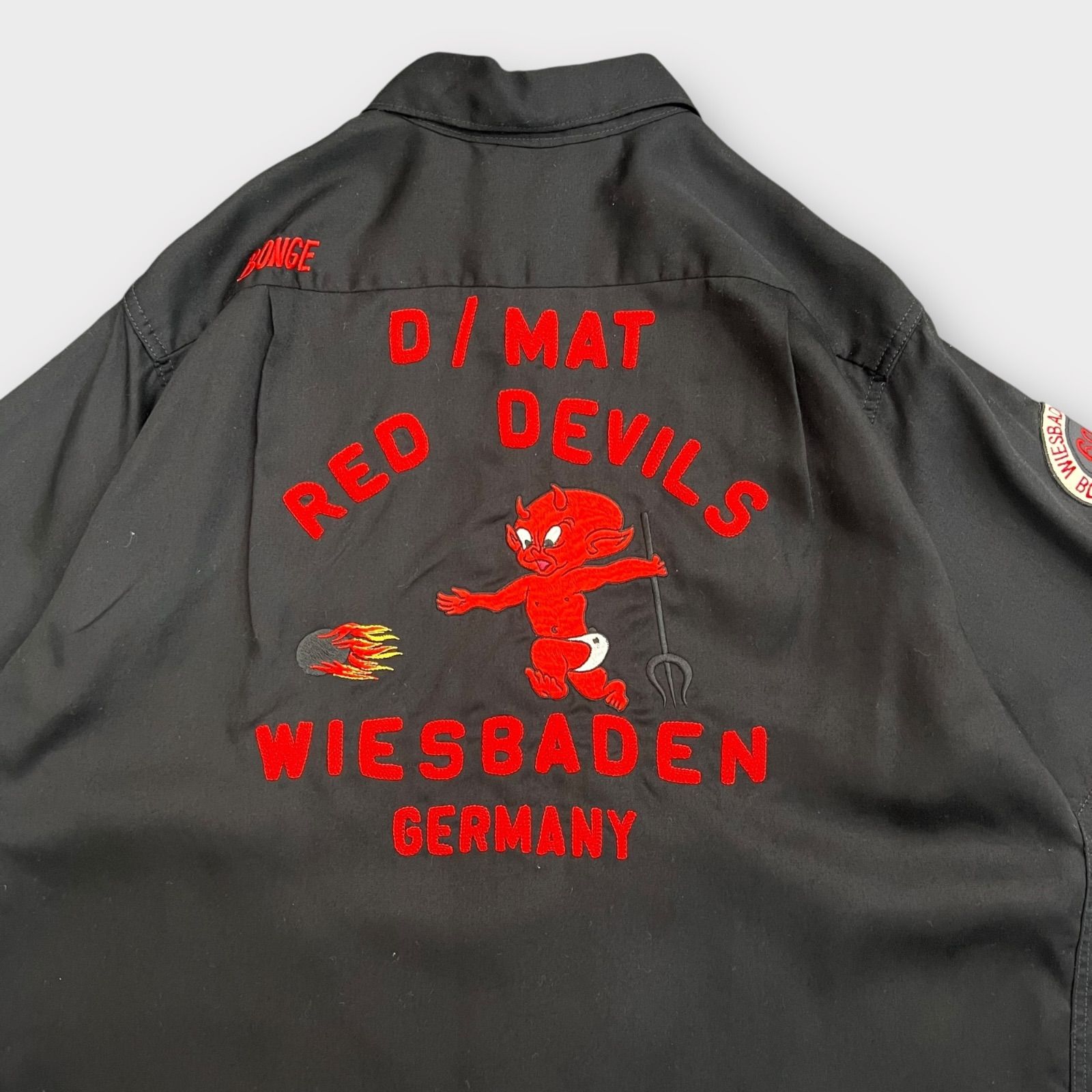 Warehouse ボーリングシャツ レッドデビル デビル ウェアハウス 半袖 