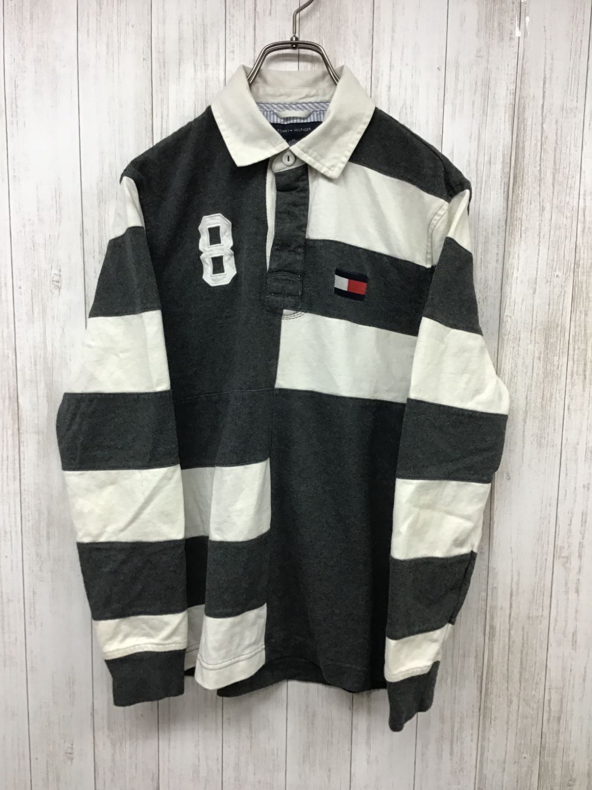 TOMMY HILFIGER◇流行のラグビー柄 - キッズ服男の子用(90cm~)