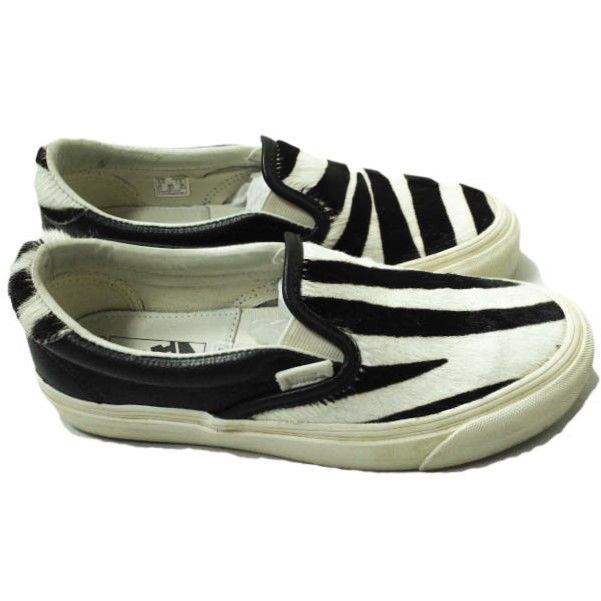 VANS VAULT SK8-HI LX ゼブラ柄ハラコ US10 VANS VAULT SK8-HI LX ゼブラ柄ハラコ US10 - メルカリ