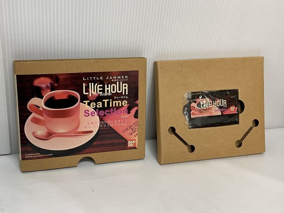 BANDAI バンダイ リトルジャマー 専用カートリッジ LIVE HOUR Tea Time