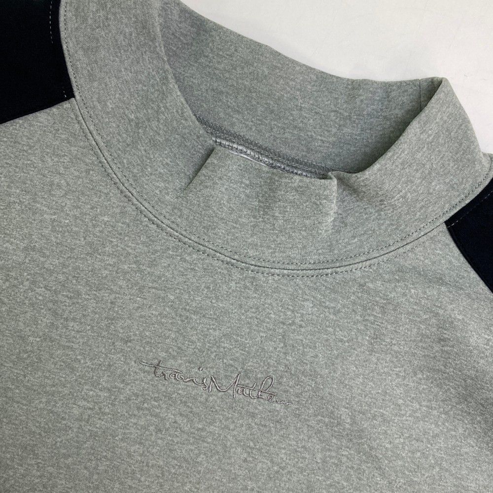 サイズ：L TRAVIS MATHEW トラビスマシュー  ハイネック スウェットトレーナー  グレー系 [240101463921] ゴルフウェア メンズ ストスト サイズ：L TRAVIS MATHEW トラビスマシュー ハイネック