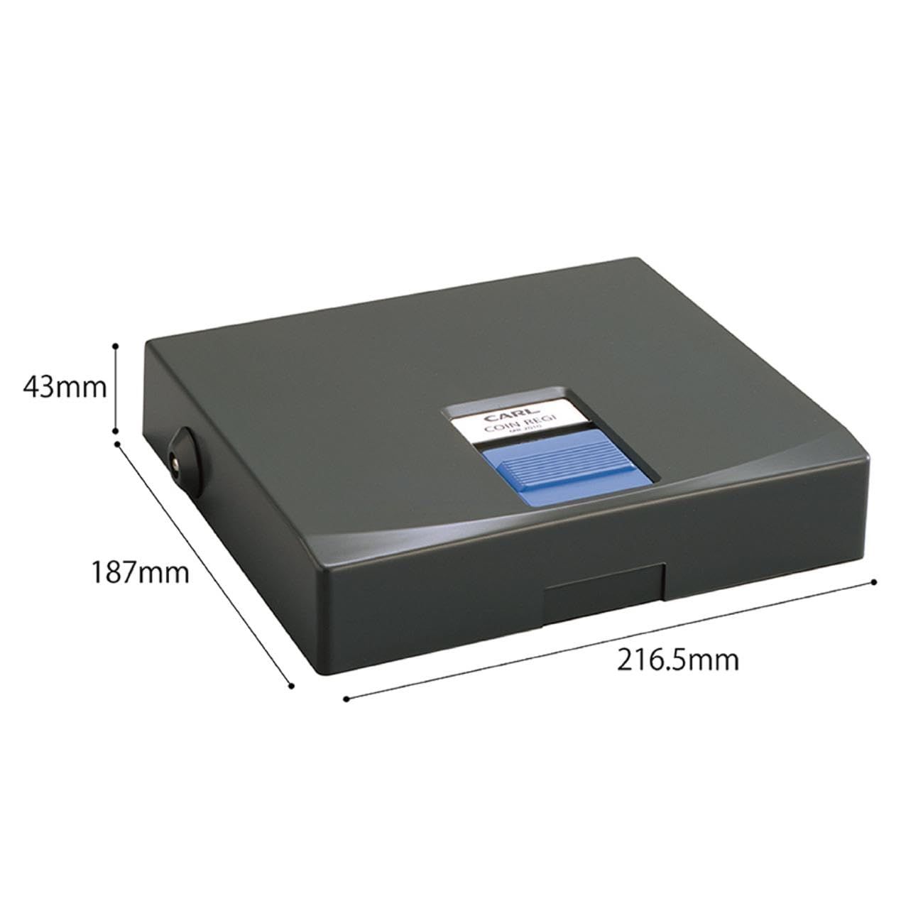 【迅速発送】カール事務器 コインレジ 簡易レジスター コインカウンター 硬貨収納箱 MR-2010N プラスチック