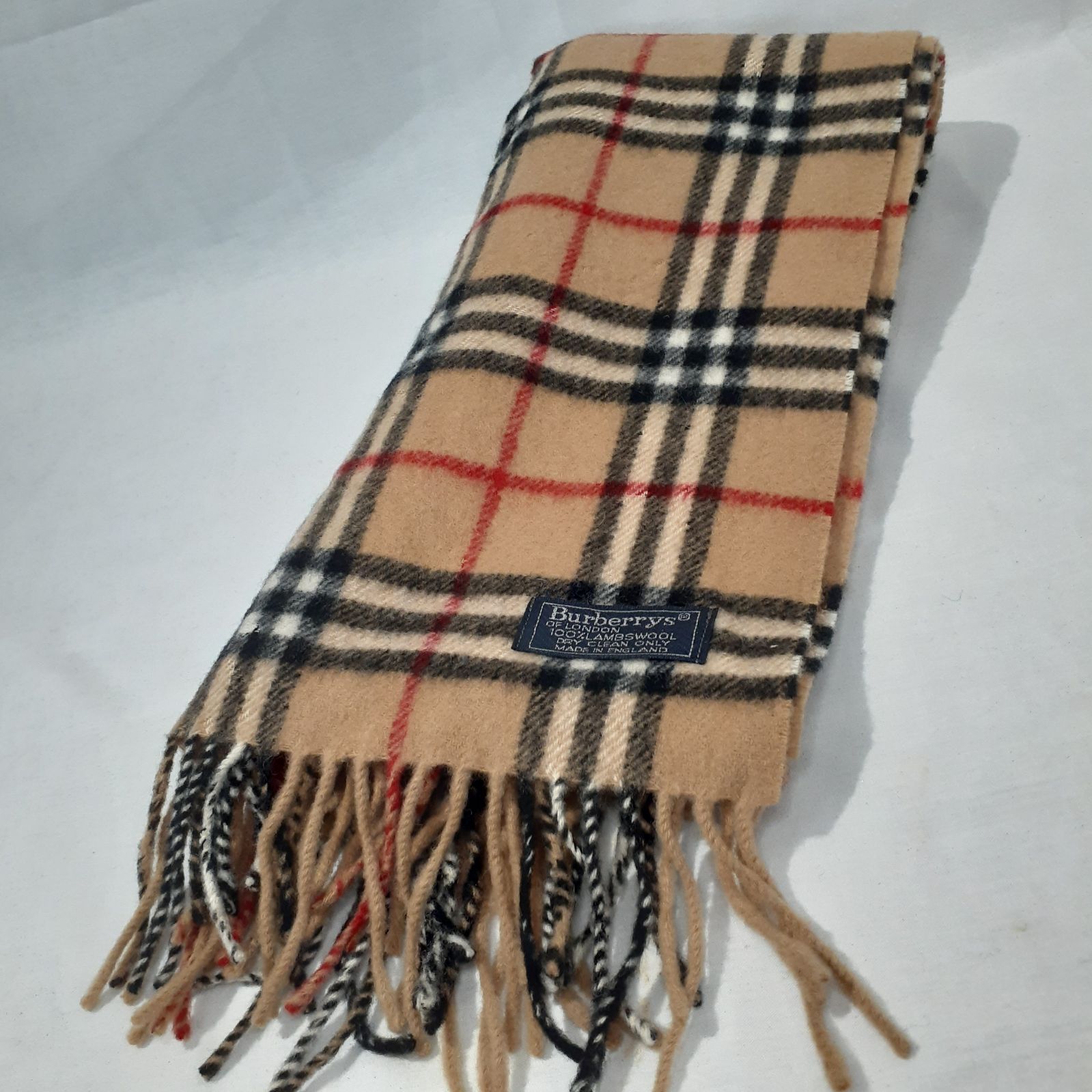 BURBERRY バーバリー マフラー ノバチェック カシミヤ 服飾小物
