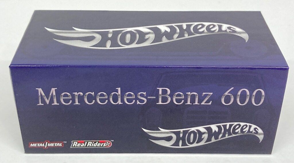 MATTEL RED LINE CLUB/RLC HOT WHEELS MERCEDES-BENZ 600 ブルー