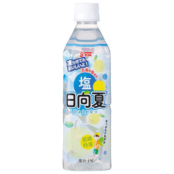 ペーちゃん　値下げしました　JUICE セミドライ サンA 塩日向夏 490mlペットボトル×24本入 野菜ジュース・果汁
