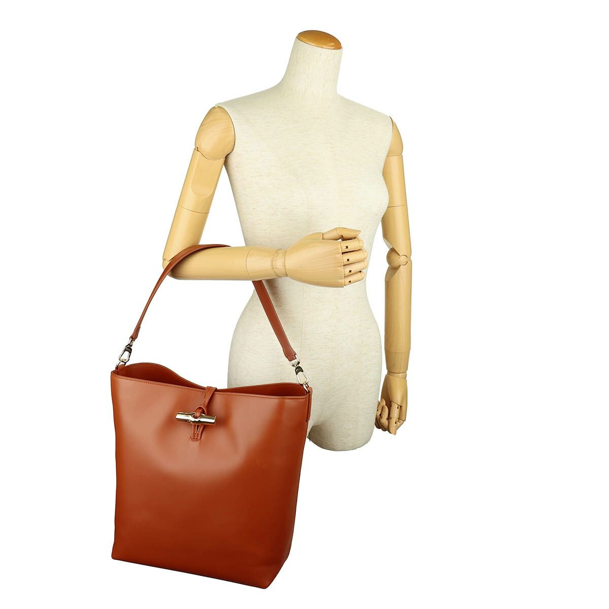 正規店買付【LONGCHAMP】M ル・ロゾー ホーボーバッグ バーク ル ロゾ M ホーボーバッグ バーク - レザー | ロンシャン JP