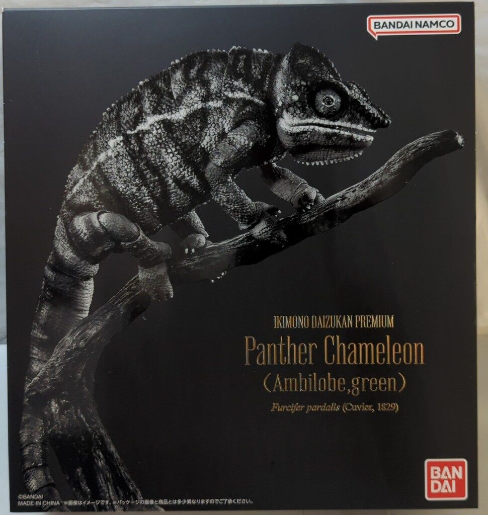 いきもの大図鑑プレミアム パンサーカメレオン グリーン いきもの大