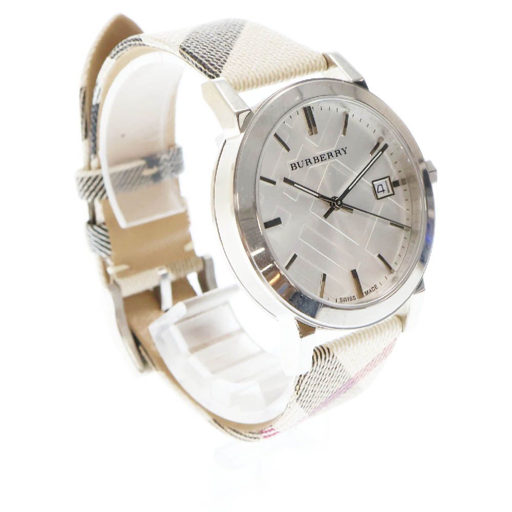 BURBERRY (バーバリー) ヘリテージ BU9022 ラウンド シルバー