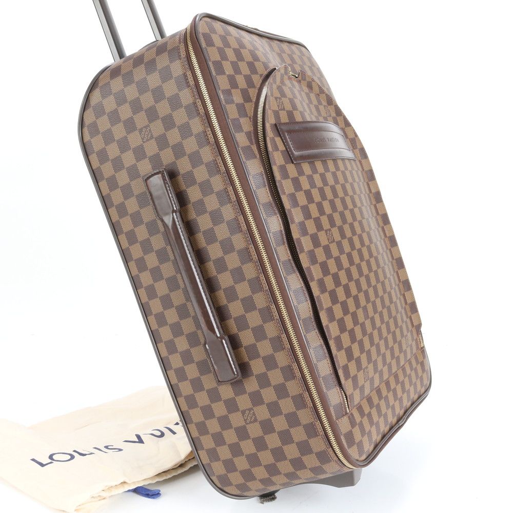 極美品 ルイヴィトン ダミエ ぺガス キャリーバッグ 旅行かばん 極美品 ルイヴィトン ダミエ ペガス 55 N23294 レザー スーツ