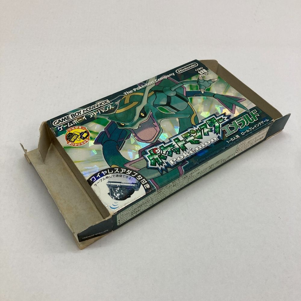 ポケットモンスターエメラルド ゲームボーイアドバンス【箱、説明書