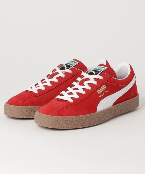 PUMA スニーカーMUENSTER OG27.5cm レッド