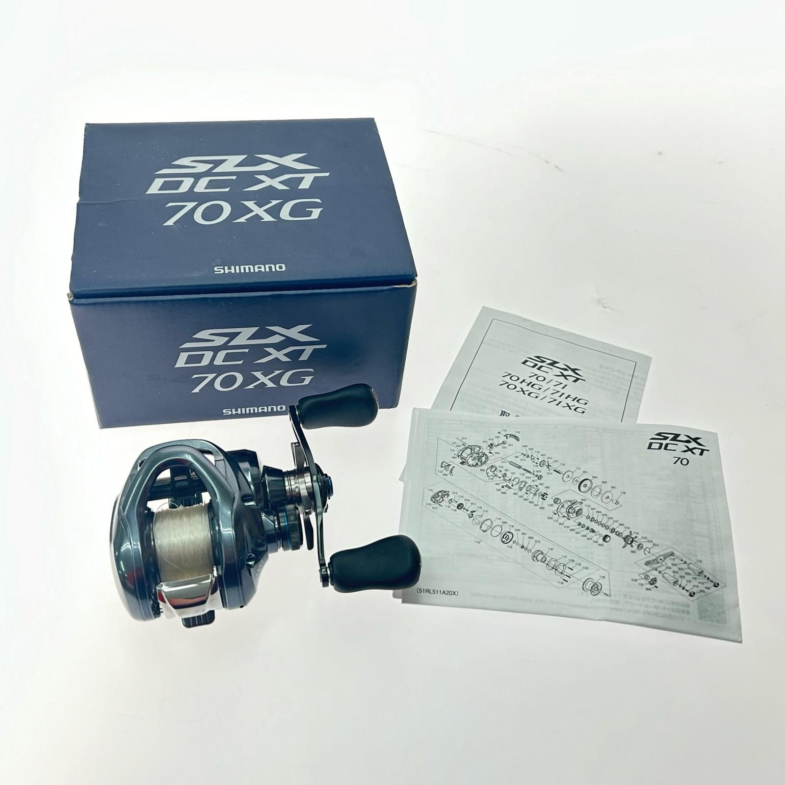 SHIMANO SLX DC XT 70 HG ベイトリール　ライン付き！ 4969363045607_1.jpg