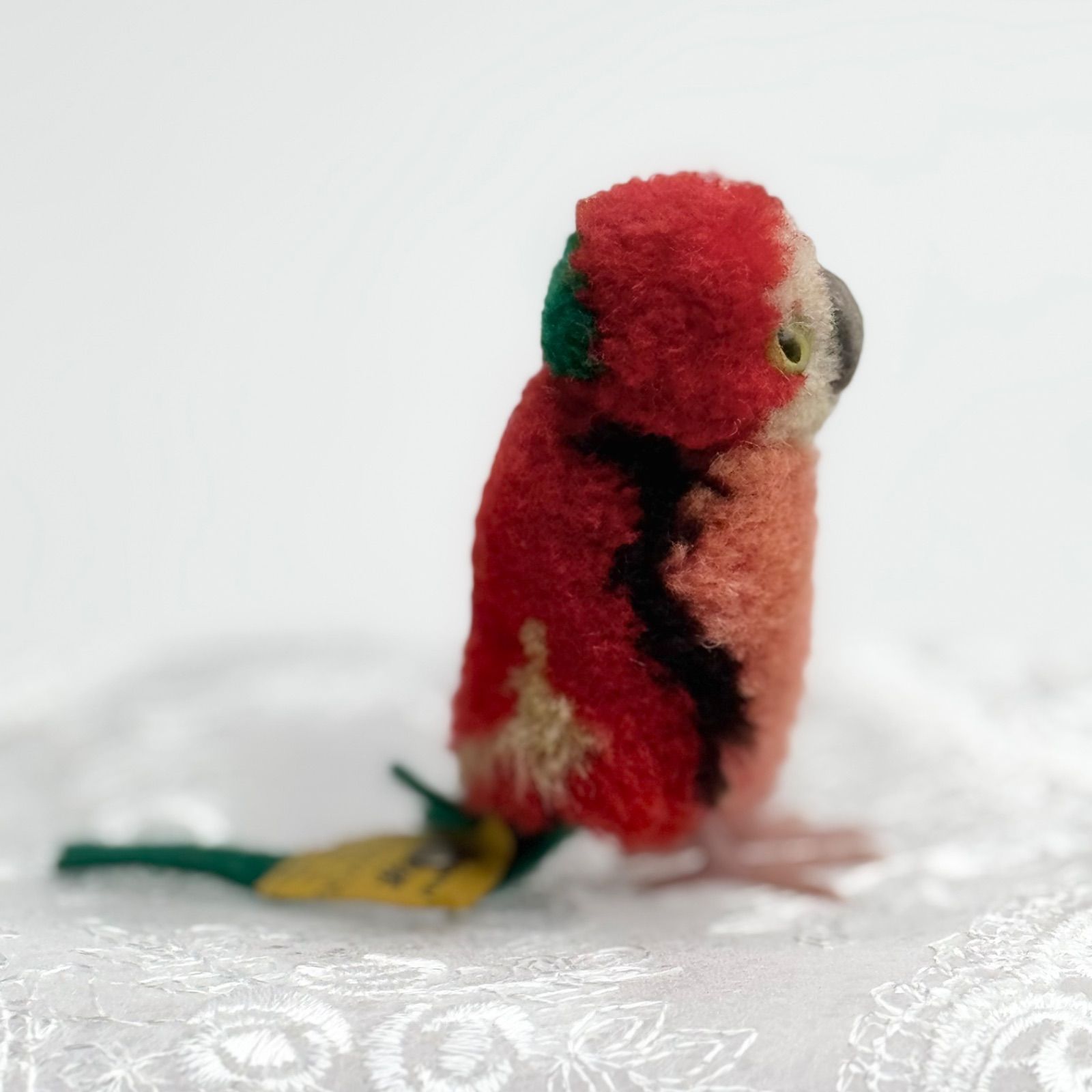 送料無料☆シュタイフ☆Woolen Parrot 6㎝ オールID's完品