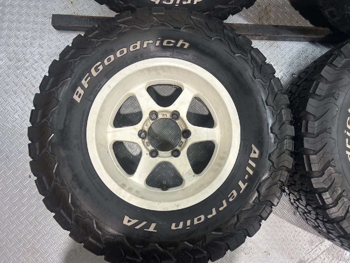 BF Goodrich All-Terrain T|A KO2 275|70R16 夏タイヤ ENKEI ボーグナーZX 16インチ 8J6HPCD139.7±0 バリ溝 深リム 80ランクル KTJ613