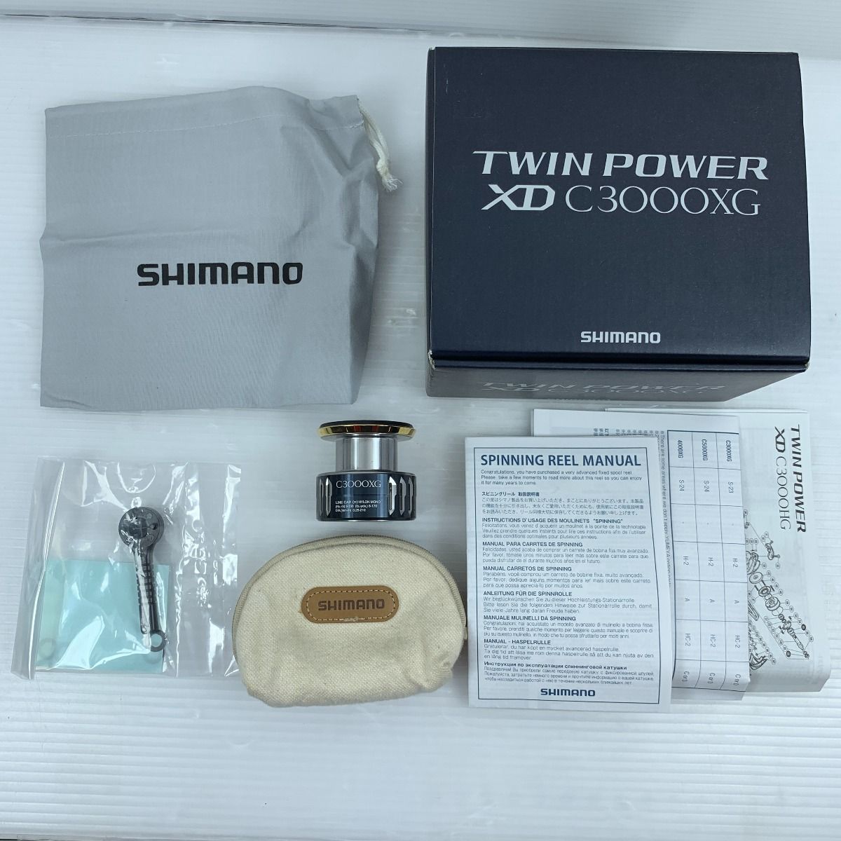 ττSHIMANO シマノ スピニングリール 17ツインパワーXD 夢屋スプール  
