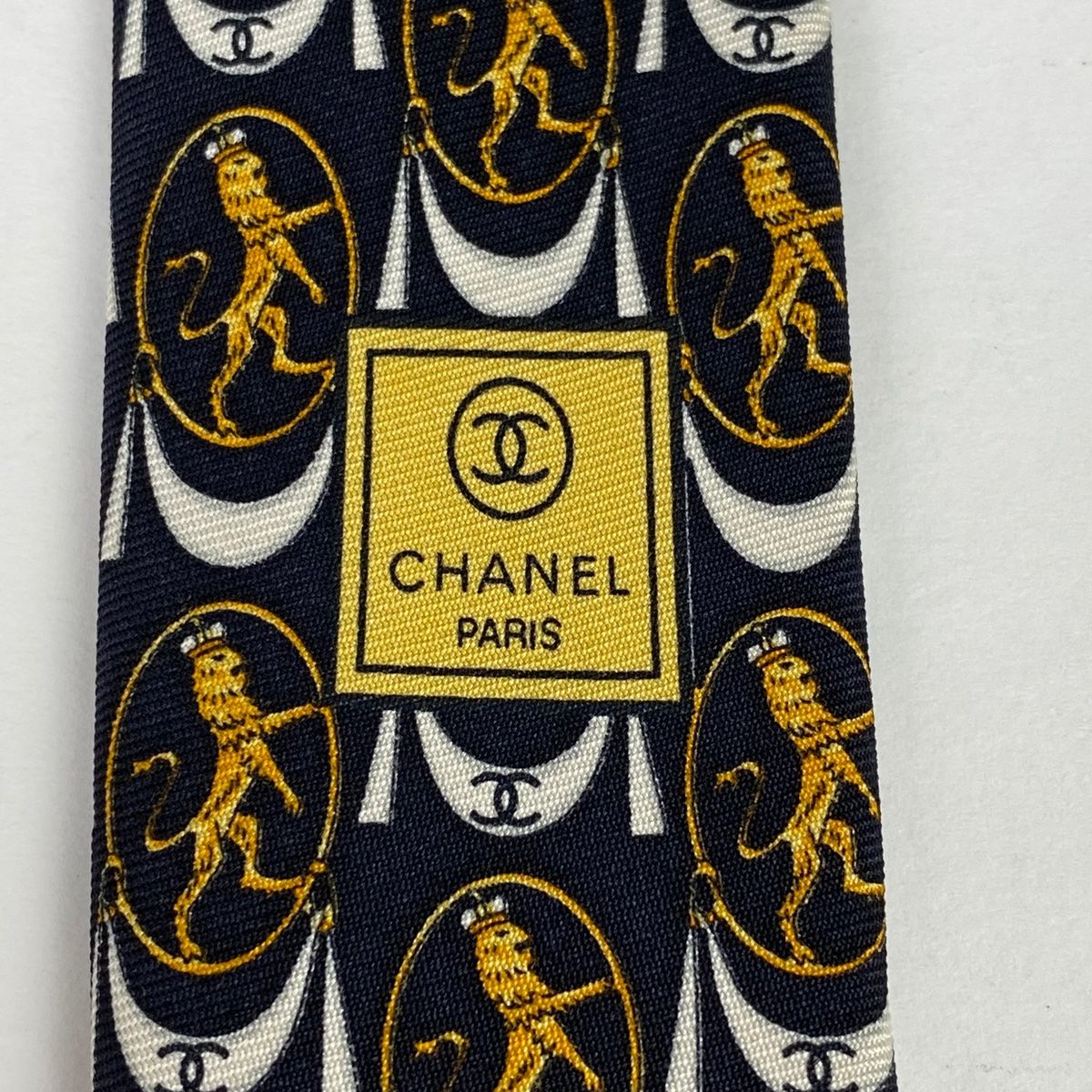 □新品□未使用□ CHANEL シャネル ココマーク シルク100％ ネクタイ