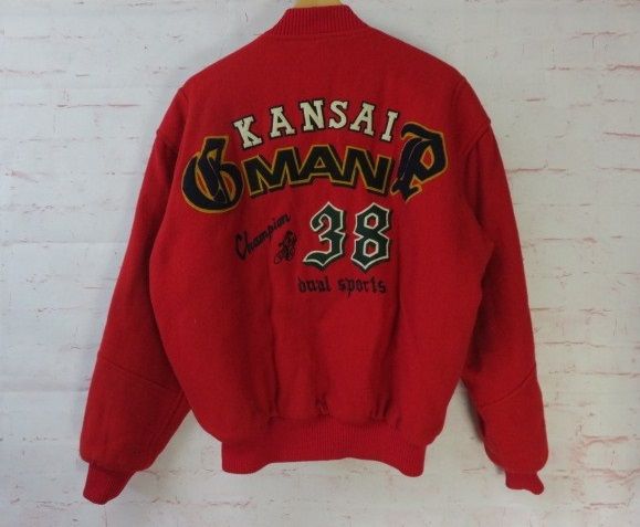 素晴らしい外見 KANSAI MAN Bomber Jacket スタジャン 山本寛斎