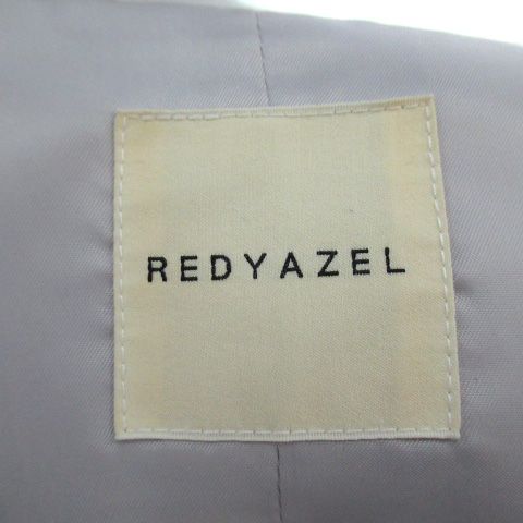 レディアゼル REDYAZEL コート ロング丈 フード付き フェイクファー M ライトグレー /SM8