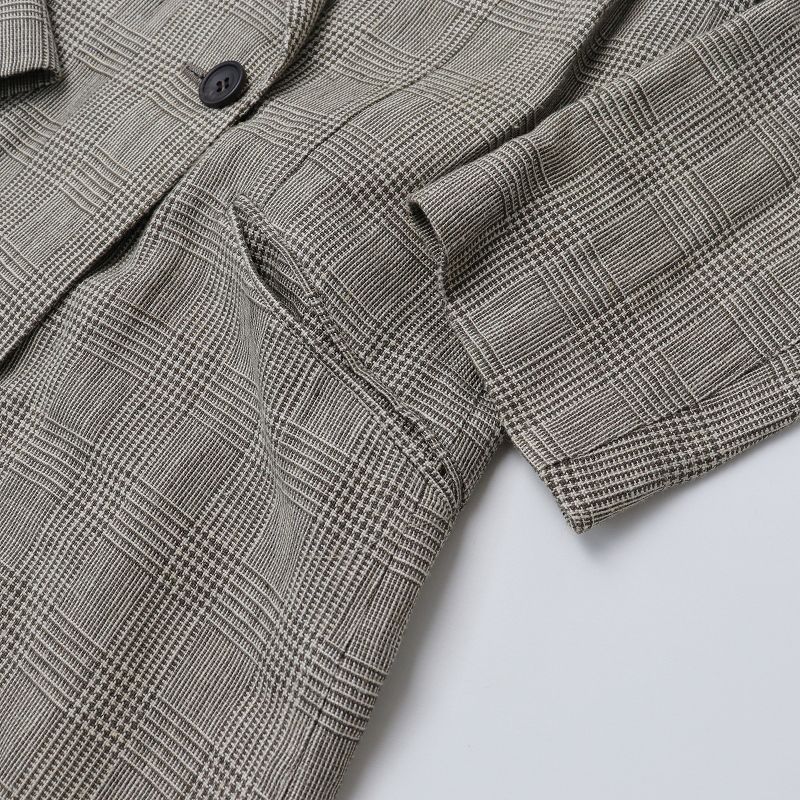 ドゥーズィエムクラス Deuxieme Classe 美品 Glen Check Coat グレン 