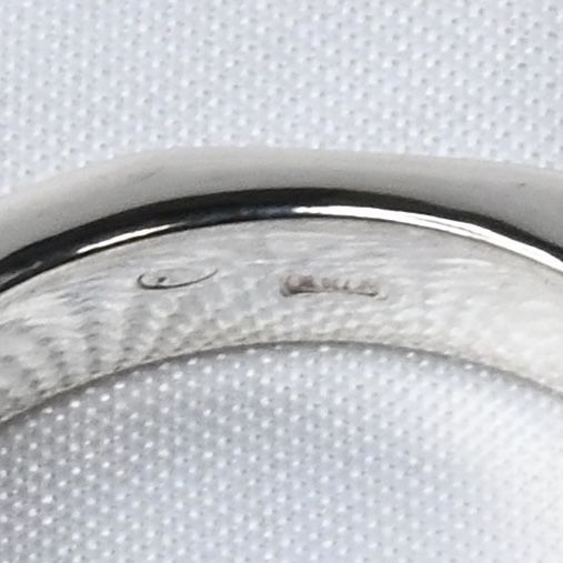 研磨済】90's オールドグッチ GUCCI オクタゴン ナット リング 指輪 13