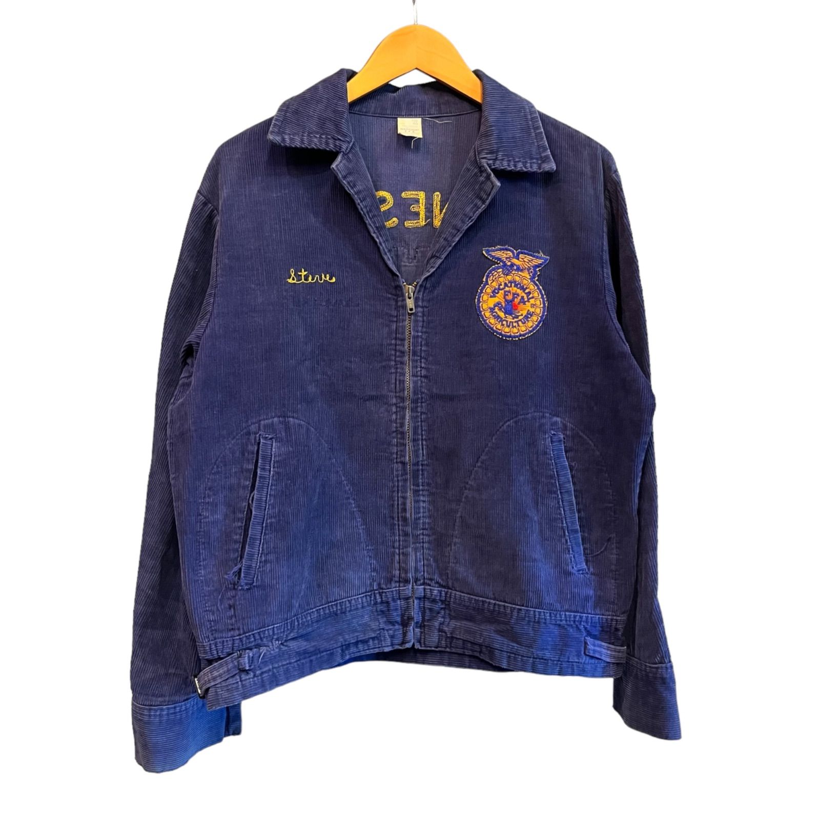 1960s Vintage NATIONAL FFA FFA ジャケット タロンジップ コットン地