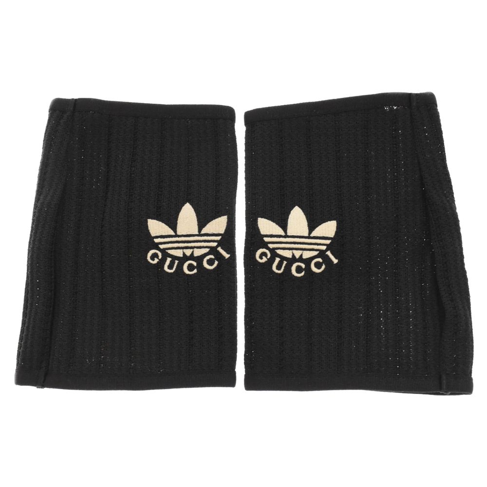GUCCI (グッチ) 22SS×adidas アディダス ロゴ ニット グローブ 手袋