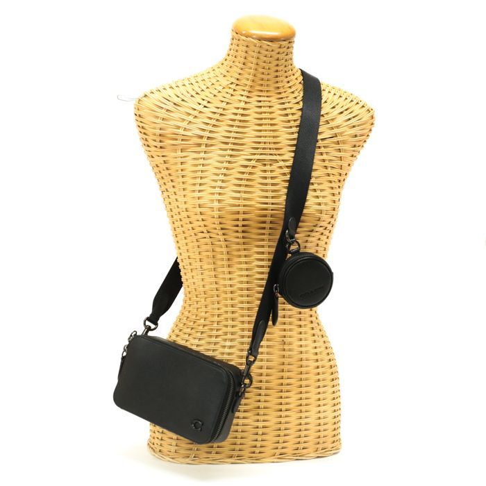 コーチCOACH ショルダーバッグCHARTER SLIM CC070 ブラック CC070 新品